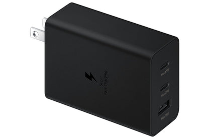 Samsung EP-T6530 | Oplader 65W | 2x USB-C & 1x USB-A | Zwart