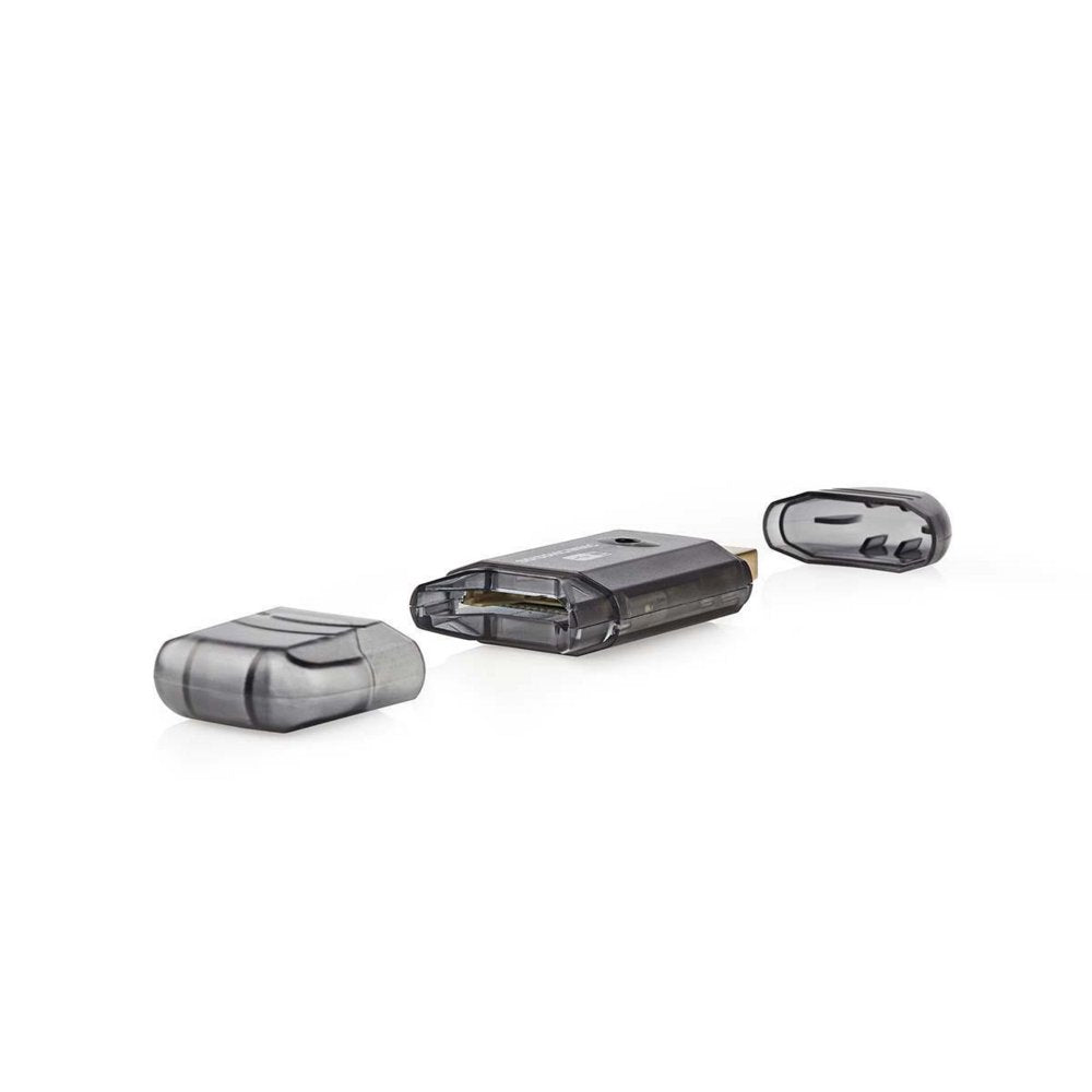 Nedis CRDRU2100BK | Geheugenkaartlezer | USB 2.0 | Zwart - Matmuis