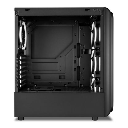 Sharkoon TK5M RGB | Midi Tower Case | Zwart - Matmuis