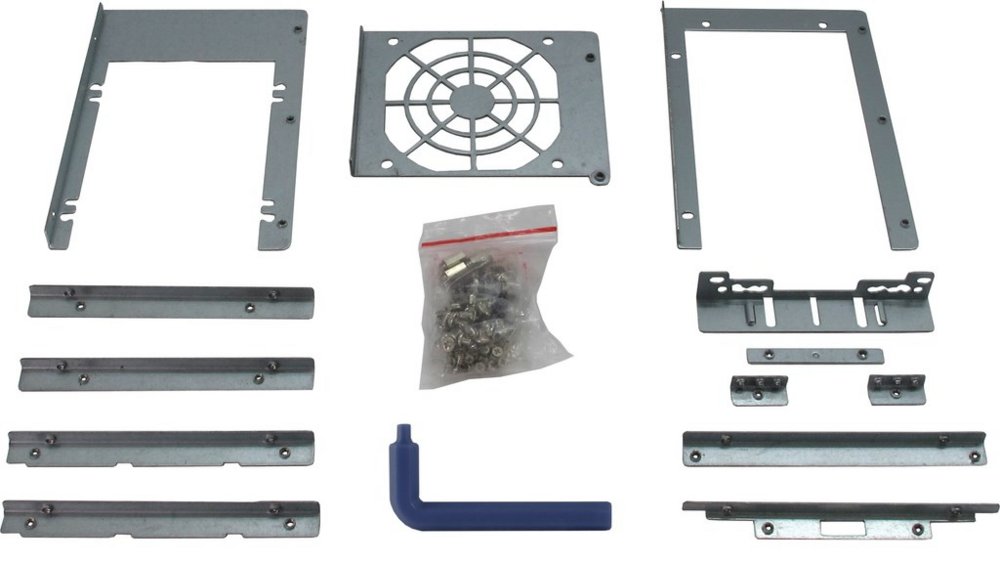 Inter-Tech IPC 4U-4420 | Server Rack Case | Zwart/Roestvrijstaal - Matmuis