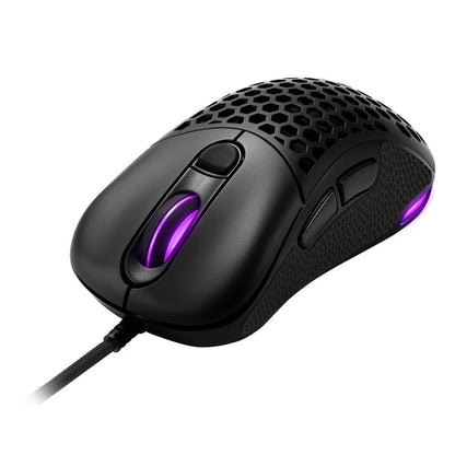 Sharkoon Light² 200 Side Grip | Muisgreep | Antislip | PU-leer | Geschikt voor Light² 200 - Matmuis - Matmuis