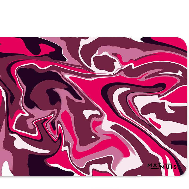 Liquid Abstract Pink Gum | XXL Gaming Muismat