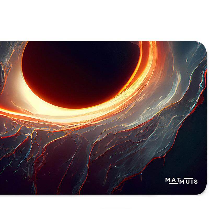 XXL Muismat | Space Planet Black Hole | Matmuis