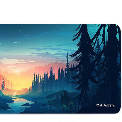 XXL Muismat | Night Forest River - Matmuis - Matmuis