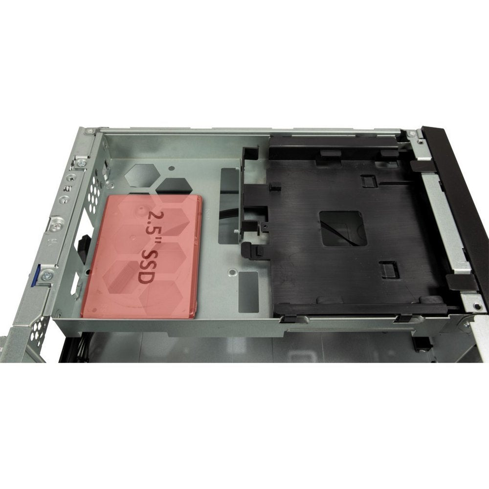 Inter-Tech S-331 | Small form factor Case | Zwart | Micro-ATX - Matmuis