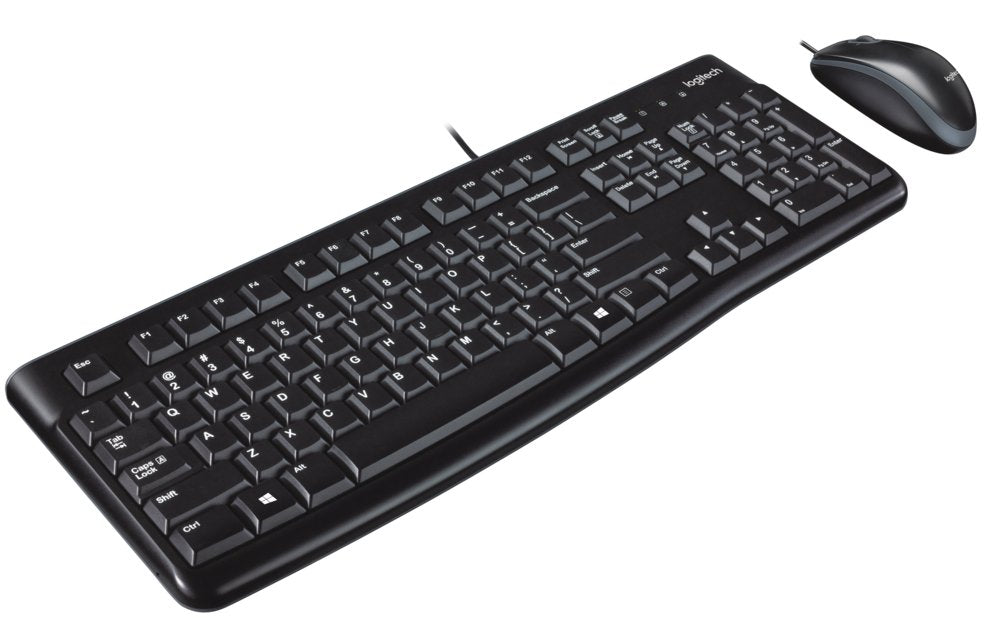 Logitech MK120 | Bedrade Muis en Toetsenbordcombo | QWERTY - Matmuis - Matmuis