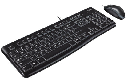 Logitech MK120 | Bedrade Muis en Toetsenbordcombo | QWERTY - Matmuis - Matmuis