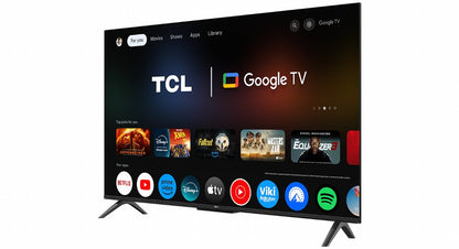 TCL 55P6K 55" | 4K UHD Smart TV | Google TV | HDR10 | Zwart