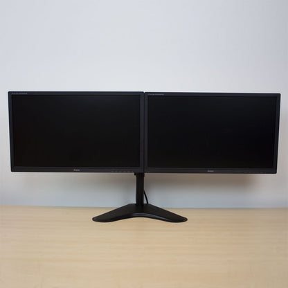 ACT AC8320 | Verstelbare Monitor-bureausteun | Tot 32" | Max 8kg | VESA 100x100 | 2 Monitoren - Matmuis - Matmuis