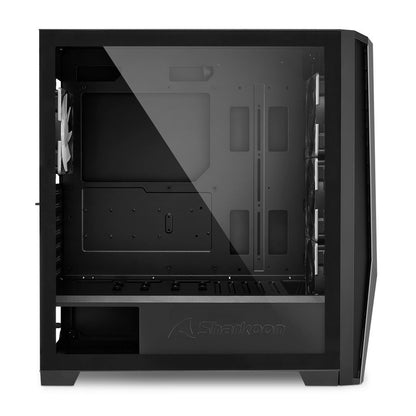 Sharkoon TG7M RGB | Midi Tower Case | Zwart - Matmuis