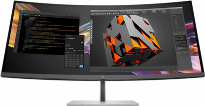 HP Series 7 Pro 738pu | 37.5" WQHD+ IPS Black Curved | Thunderbolt 4 | USB-C Docking Monitor - Matmuis