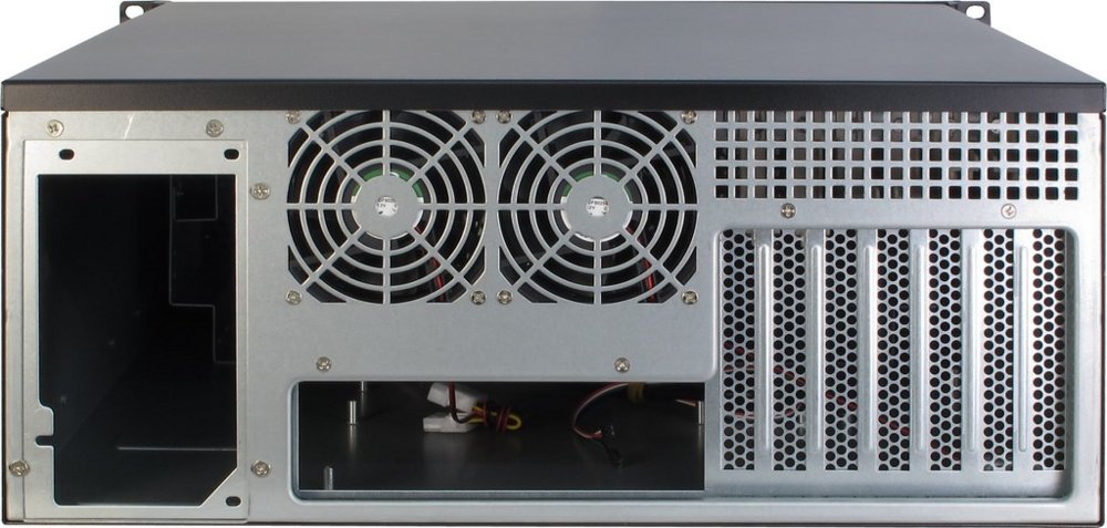 Inter-Tech IPC 4U-4098-S | Server Rack Case | Zwart - Matmuis