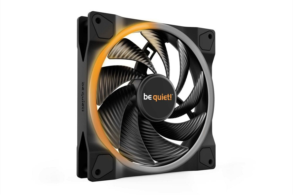 be quiet! Light Wings 140mm PWM High-Speed | Behuizingsventilator 14 cm | Zwart | 1 Stuk - Matmuis - Matmuis