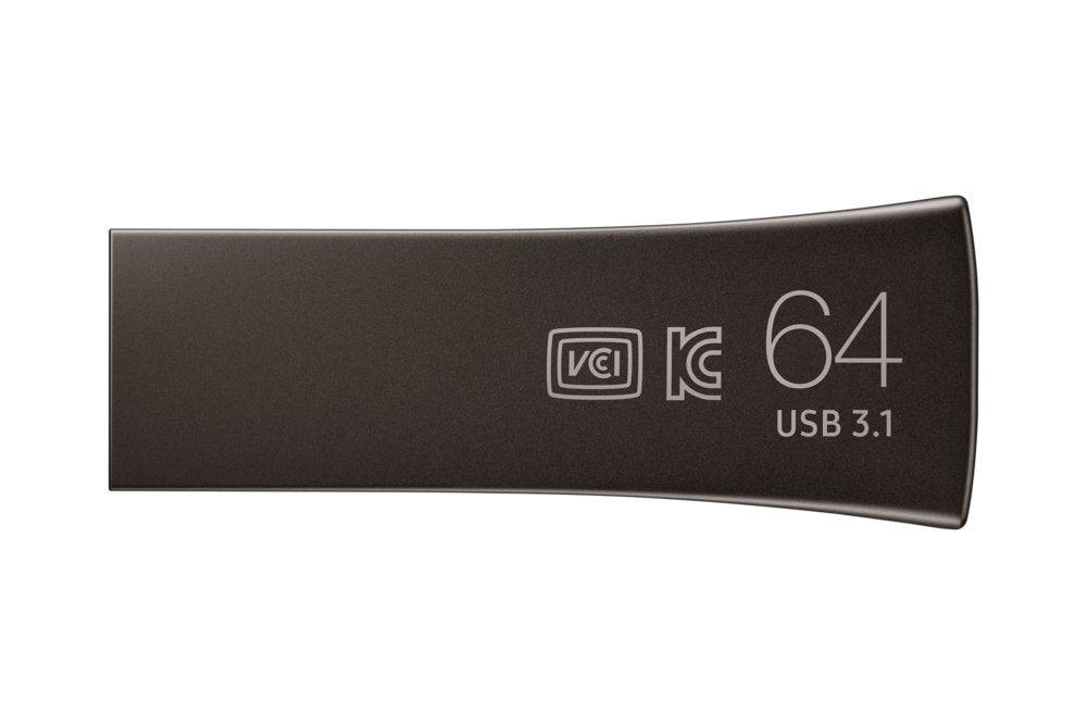 Samsung Bar Plus | 64GB USB-A 3.2 Flash Drive | Titanium - Matmuis - Matmuis