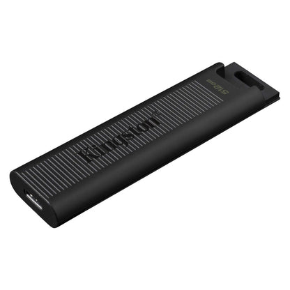 Kingston DataTraveler Max | 512GB USB-C 3.2 Flash Drive | Zwart - Matmuis - Matmuis