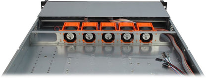 Inter-Tech IPC 1U-10265 | Server Rack Case | Zwart | ATX - Matmuis