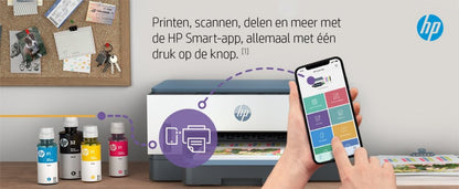 HP Smart Tank 7006 | All-in-One Inkjetprinter | 4800 x 1200 DPI | Wi-Fi | Kleur - Matmuis - Matmuis