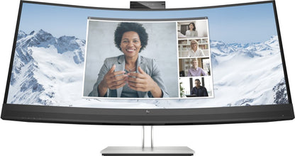 HP E34m G4 34" | 3440x1440 VA | 75Hz | Curved | USB-C | Conferencing Monitor - Matmuis - Matmuis