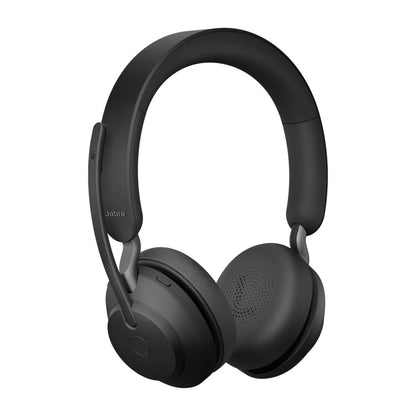 Jabra Evolve2 65 UC | Draadloze On-Ear Headset | Bluetooth | Zwart - Matmuis - Matmuis
