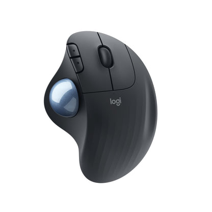 Logitech M575 Ergo Trackball for Business | Ergonomische Draadloze Muis | Rechtshandig | RF + Bluetooth | 2000 DPI | Grafiet - Matmuis - Matmuis