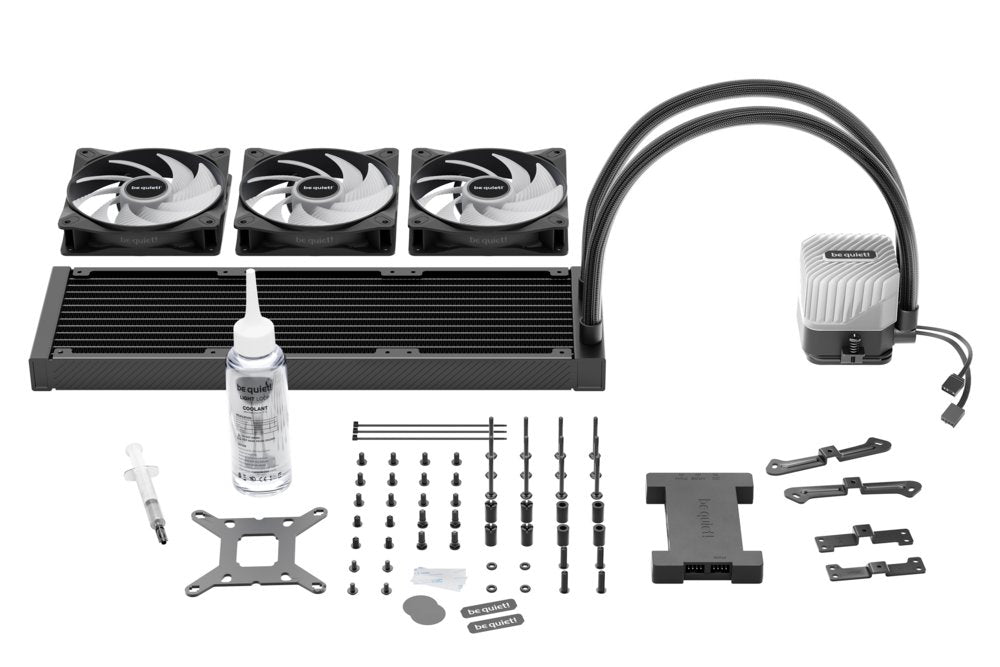 be quiet! LIGHT LOOP 360mm | All-in-One CPU Waterkoeler | Zwart - Matmuis - Matmuis