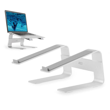 ACT AC8130 | Notebookstandaard 15.6" | Grijs - Matmuis - Matmuis