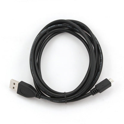 Gembird CCP-MUSB2-AMBM-1M | USB 2.0 | USB-A naar Micro-USB-B | 1m | Zwart - Matmuis - Matmuis