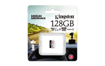 Kingston High Endurance | MicroSDXC | 128GB | Class 10 | UHS-I U1 | A1 | 95MB/s - Matmuis