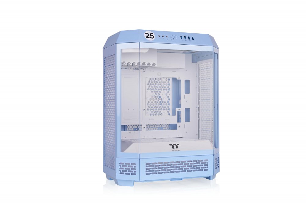 Thermaltake The Tower 600 Hydrangea Blue | Mid Tower Case | Blauw (CA-1Z1-00MFWN-00) - Matmuis