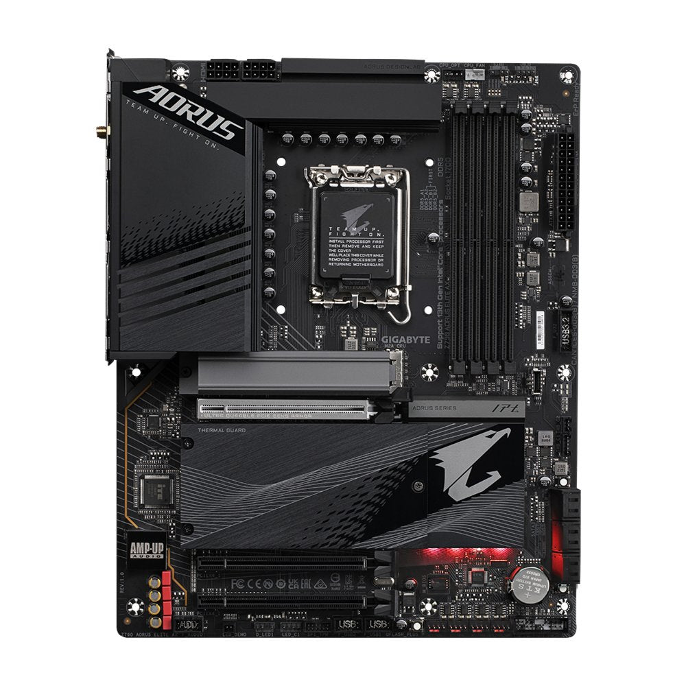 Gigabyte Z790 AORUS ELITE AX | Socket LGA 1700 | Intel Z790 | 4xDDR5 | ATX | Moederbord - Matmuis