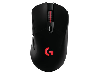 Logitech G703 HERO | Draadloze Gaming Muis | Rechtshandig | RF (LIGHTSPEED) | 25.600 DPI | Zwart - Matmuis - Matmuis