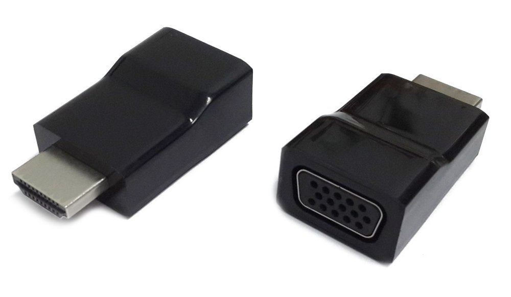 Gembird kabel-tussenstuk | HDMI naar VGA | Zwart | A-HDMI-VGA-001 - Matmuis - Matmuis