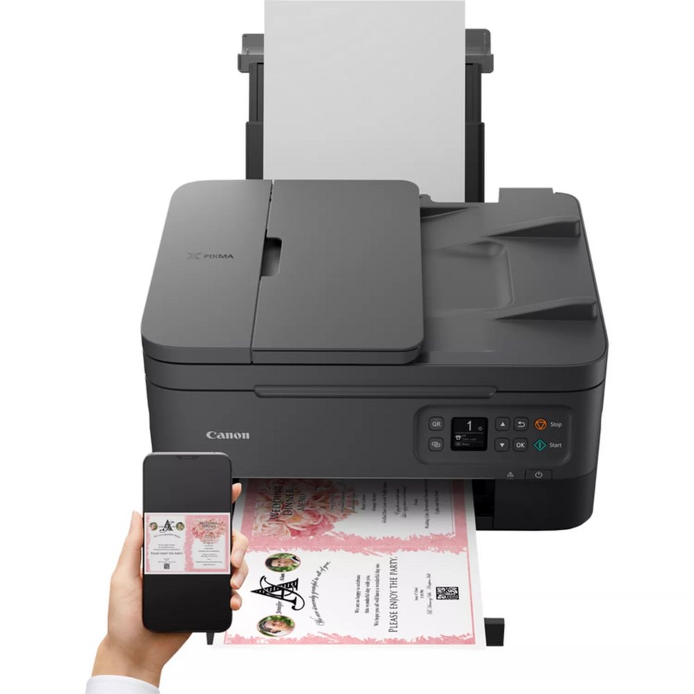 Canon PIXMA TS7450i | All-in-One Inkjetprinter | Kleur | A4 | 4800 × 1200 dpi | Wi-Fi | ADF - Matmuis - Matmuis