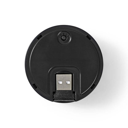 Nedis WIFICDPC10BK | Draadloze deurbelontvanger | USB-gevoed | 433 MHz | 80 dB | Zwart - Matmuis