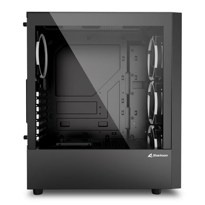 Sharkoon RGB Wave | Tower Case | Zwart - Matmuis