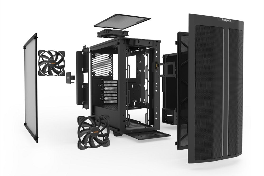 be quiet! Pure Base 500DX RGB | Midi Tower | Zwart - Matmuis