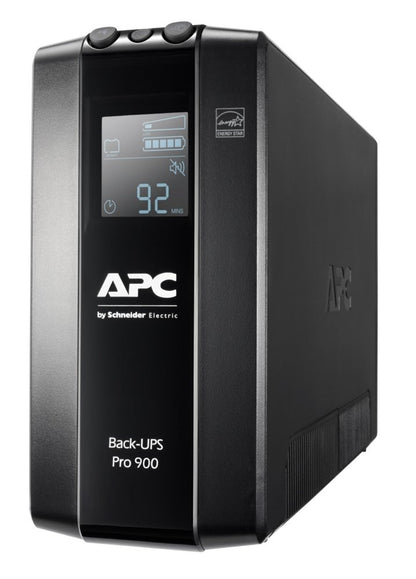 APC Back-UPS Pro BR900MI | 900 VA | 6x IEC C13 Stopcontacten | AVR Spanningstabilisatie | LCD-Statusdisplay - Matmuis - Matmuis