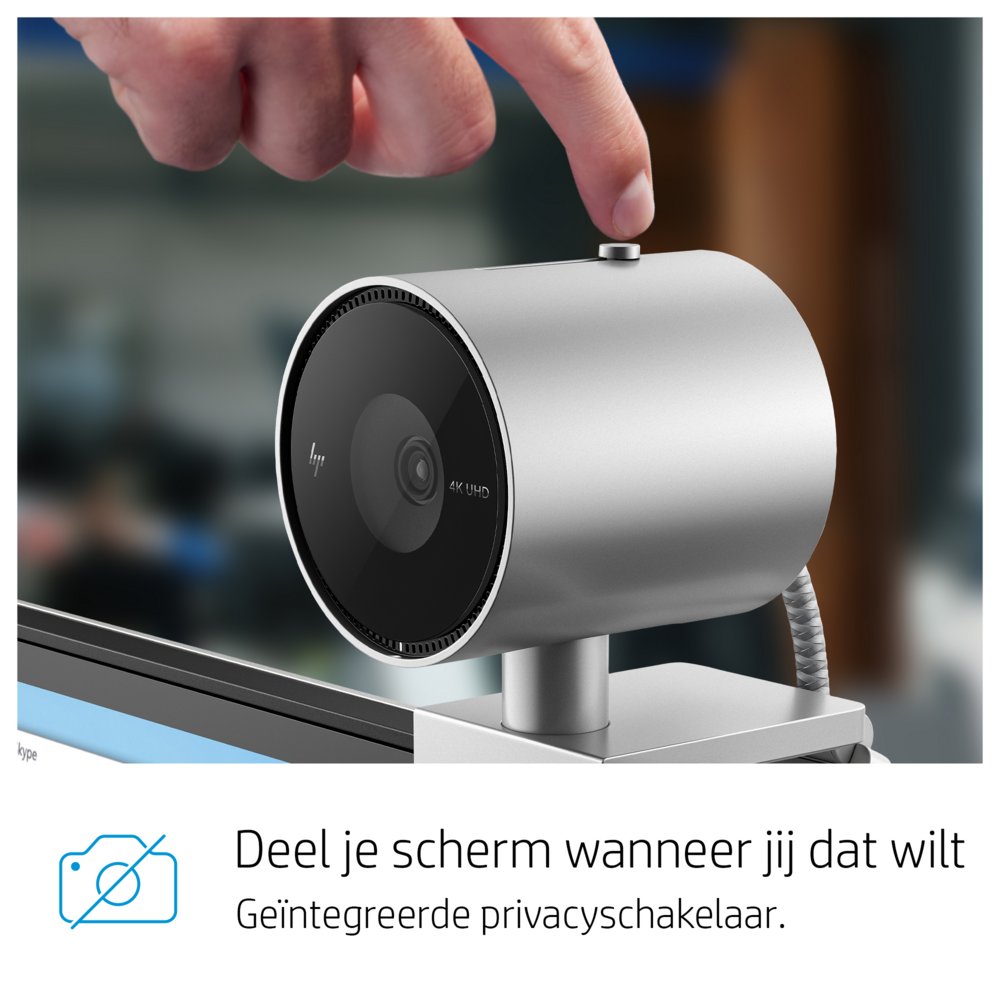 HP 950 UHD | 4K 30FPS USB Webcam met Microfoon - Matmuis - Matmuis