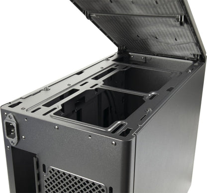 Inter-Tech X2 Duplex | Micro Tower Case | Zwart - Matmuis
