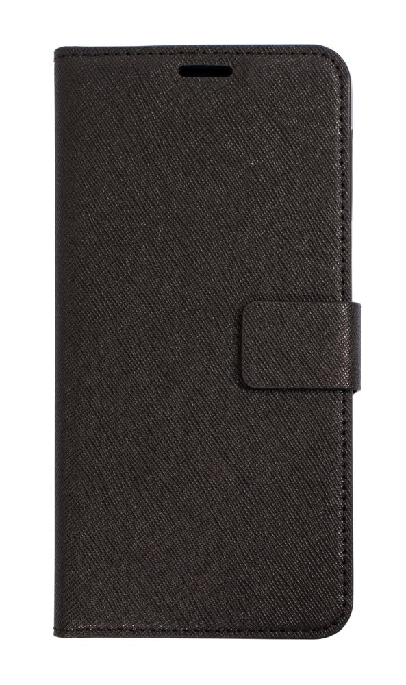 Mobiparts Saffiano Wallet Case | Samsung Galaxy A7 (2018) | Black - Matmuis - Matmuis