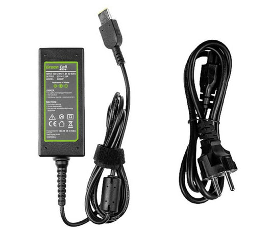 Green Cell PRO AC AD64P | Laptopadapter | 20V 2.25A 45W | Voor Lenovo G40-30/G50-serie | Zwart - Matmuis - Matmuis