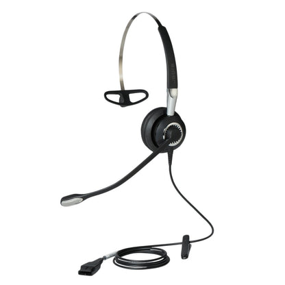 Jabra BIZ 2400 II 3in1 WB Unify | Bedrade On-ear Mono Headset | QD Aansluiting | Zwart/Zilver - Matmuis - Matmuis
