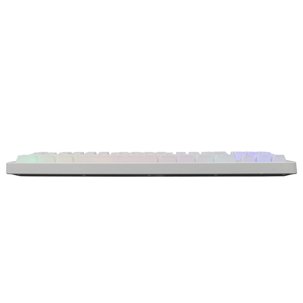 Baracuda KRILL RGB | Tenkeyless Bedraad Gaming Toetsenbord | QWERTY | Wit - Matmuis - Matmuis