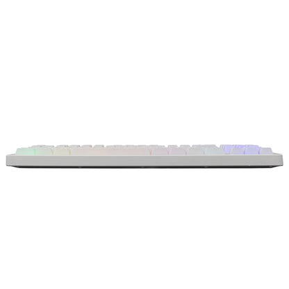 Baracuda KRILL RGB | Tenkeyless Bedraad Gaming Toetsenbord | QWERTY | Wit - Matmuis - Matmuis