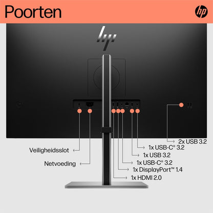 HP E32k G5 32" | 3840 x 2160 4K IPS | 60Hz | USB-C | Monitor - Matmuis - Matmuis