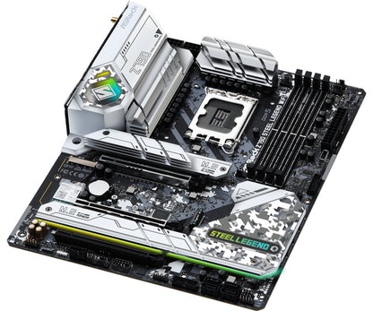 Asrock Z790 Steel Legend WiFi | Socket LGA 1700 | Intel Z790 | 4xDDR5 | ATX | Moederbord - Matmuis - Matmuis