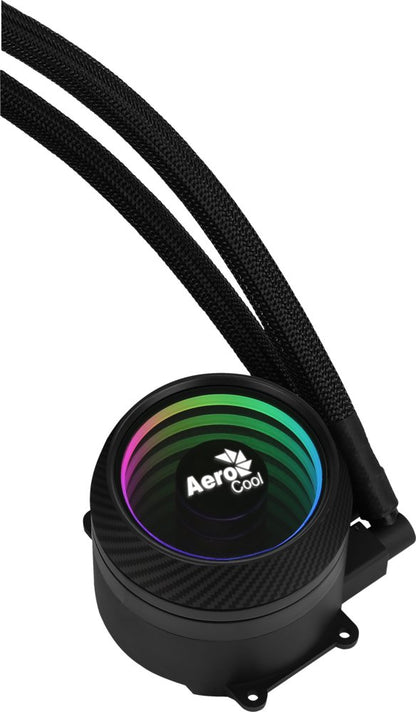 Aerocool Mirage L240 2 x 120MM ARGB RGB/GAMING Waterkoeler - Matmuis