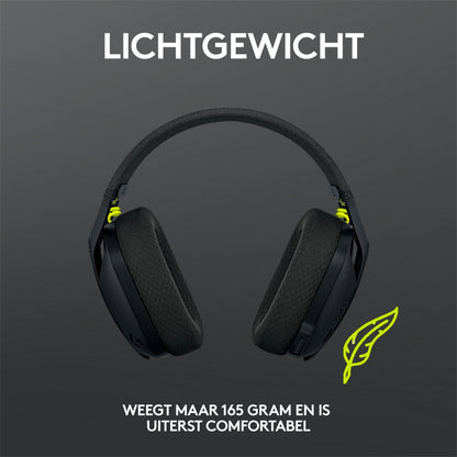 Logitech G435 Wireless Gaming Headset | Bluetooth & Lightspeed | Hoofdband | Zwart - Matmuis - Matmuis