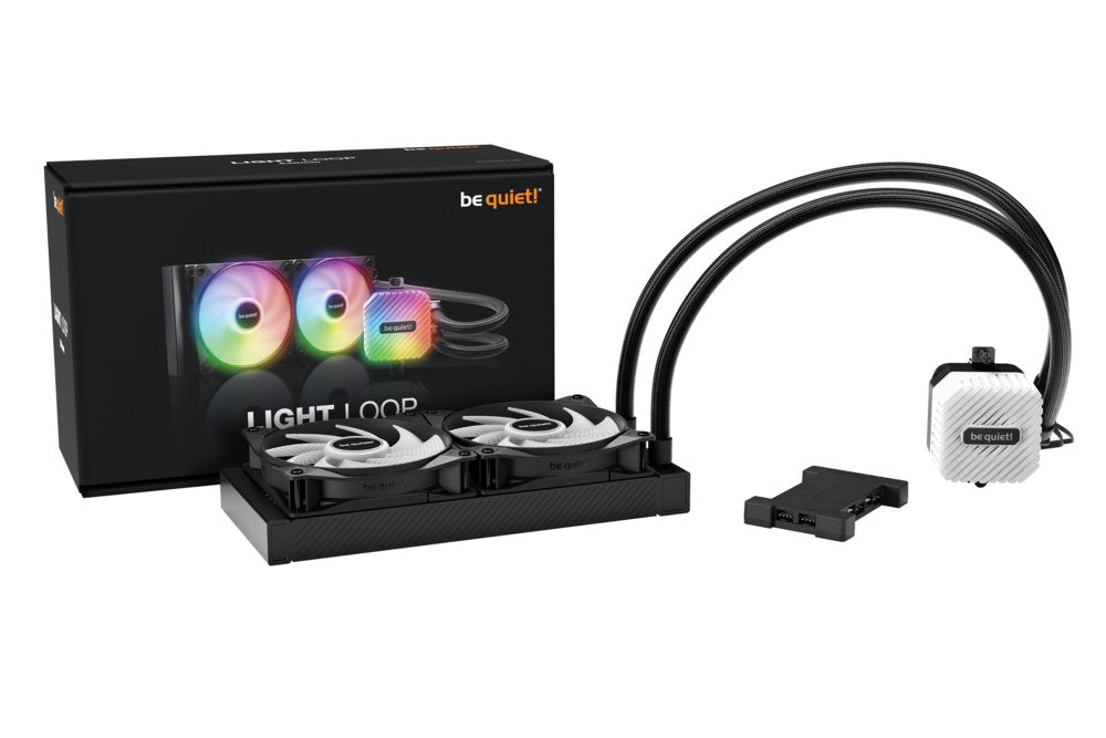 be quiet! LIGHT LOOP 240mm | All-in-One CPU Waterkoeler | Zwart - Matmuis - Matmuis