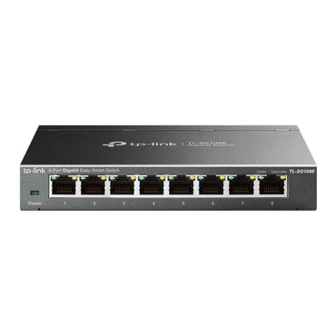 TP-Link TL-SG108E | Managed L2 Switch | 8 Poorten | Gigabit Ethernet (10/100/1000 Mbps) - Matmuis